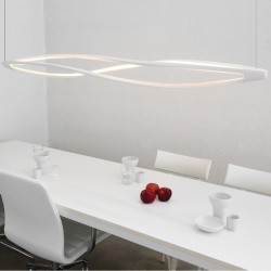 In the wind horizontal suspension lamp