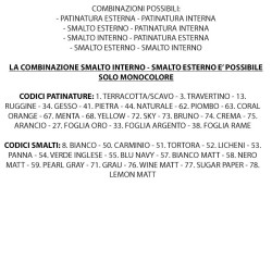 Toscot Torino 821-822 Lampada a Sospensione