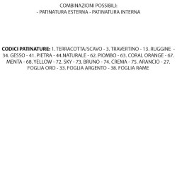 Toscot Newton 1001 Lampada da Parete/Soffitto