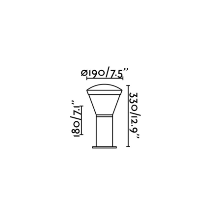 Faro Shelby Paletto Piccolo IP65