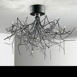 Icone Luce Saggina 12 Lampada da Soffitto