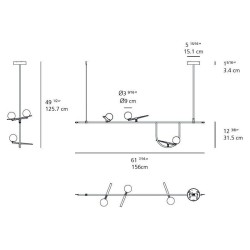 Artemide Yanzi 1 Lampada a Sospensione