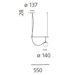 Artemide nh S1 Lampada a Sospensione