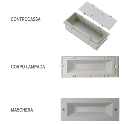 Goccia Illuminazione Quantum Orizzontale 4,2W