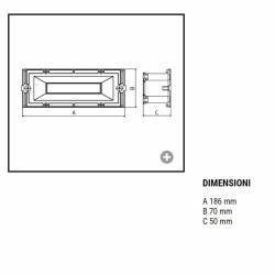 Goccia Illuminazione Quantum Orizzontale 4,2W