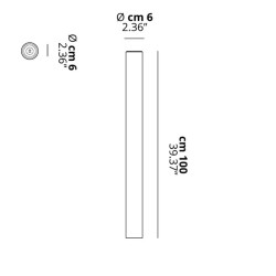 Lodes A-Tube Large Lampada da Soffitto