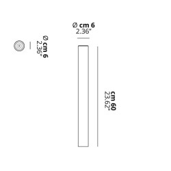 A-Tube Medium Ceiling lamp | ProfessioneLuce