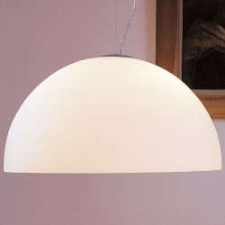 Oluce Sonora Vetro Lampada a Sospensione