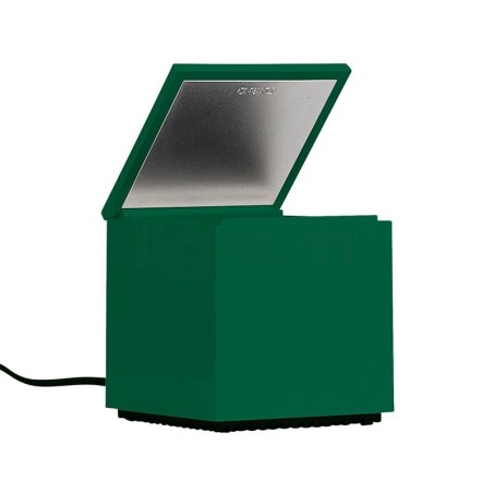 Cini&Nils Cuboluce Laccaseta Verde Lampada da Tavolo Offerta