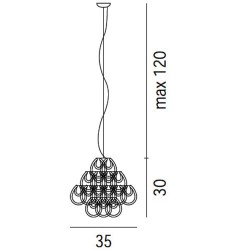 Giogali 35 suspension lamp