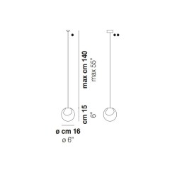 Poc 25 Suspension lamp