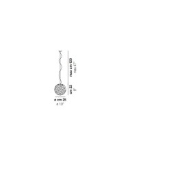 Rina Suspension lamp | ProfessioneLuce
