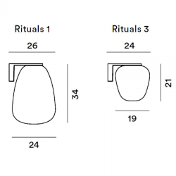 Foscarini Rituals Lampada da Parete