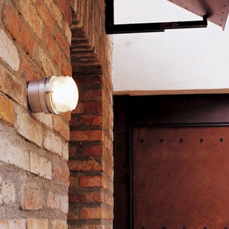 Oluce Fresnel Lampada da Parete/Soffitto per Esterno