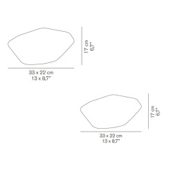 Oluce Stones Lampada da Terra per Esterno