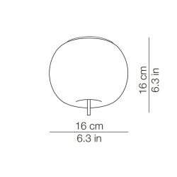 Kundalini Kushi 16 Lampada da Soffitto