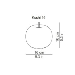 Kundalini Kushi 16 Mobile Lampada da Tavolo