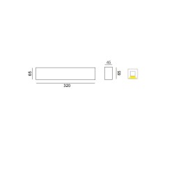 Scamm Kyled 171 Lampada da Parete