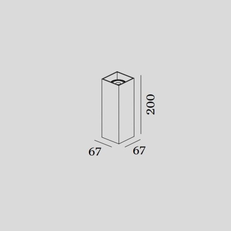 Wever & Ducré Box Mini 2.0 Lampada da Parete
