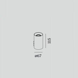 Wever & Ducré Ray Mini 1.0 Lampada da Parete