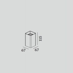 Wever & Ducré Docus Mini 1.0 Lampada da Parete