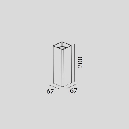 Wever & Ducré Docus Mini 2.0 Lampada da Parete