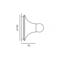 Artemide Teti Trasparente Lampada da Soffitto Offerta