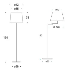 PAN Soft Lampada da Terra