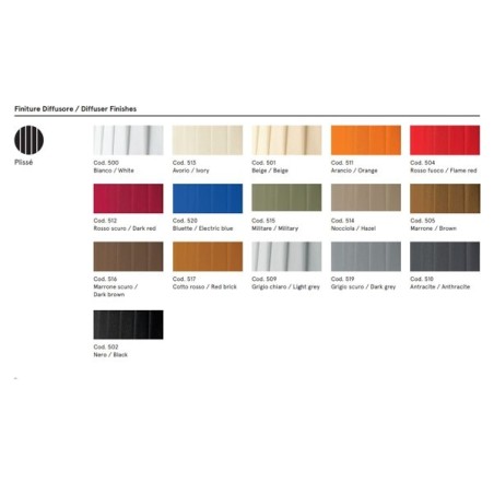 Modoluce Discovolante Lampada da Soffitto Cotone