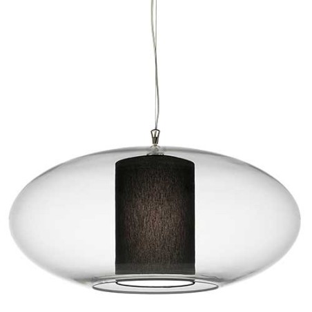Modoluce Ellisse Grande Cotone Lampada a Sospensione