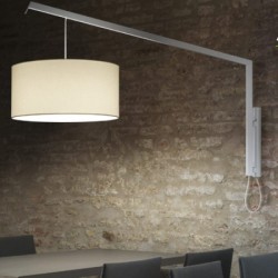 Modoluce Angelica Tessuto 200x96 Lampada da Parete