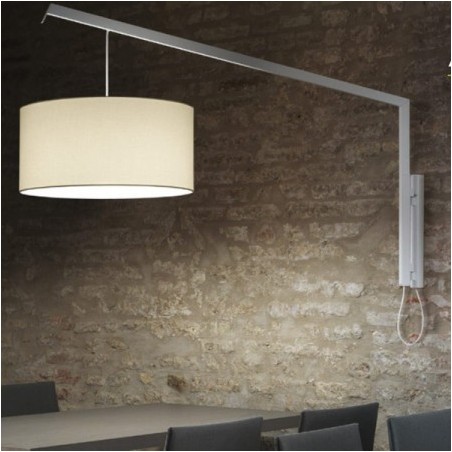 Modoluce Angelica Tessuto 200x96 Lampada da Parete
