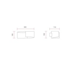 Belfiore 2613B Lampada da Parete