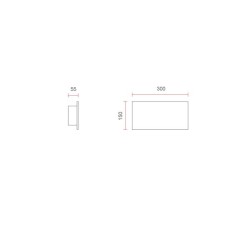 Belfiore 8673B Lampada da Parete