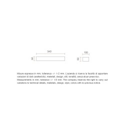 Belfiore 8430 Lampada da Parete