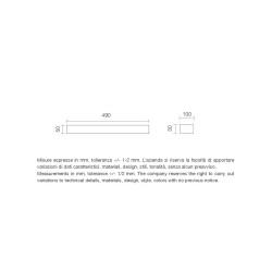 Belfiore 8431 Lampada da Parete