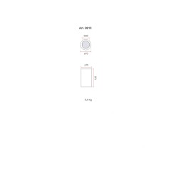 Belfiore 8910 Lampada da Soffitto