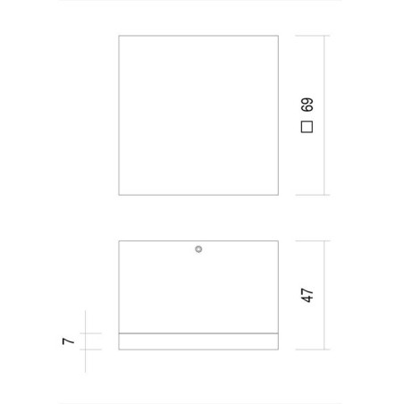 Urano Plafone a soffitto IP65