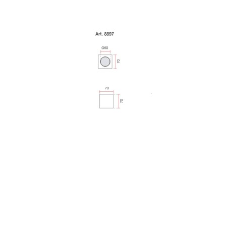Belfiore 8897 Lampada da Soffitto