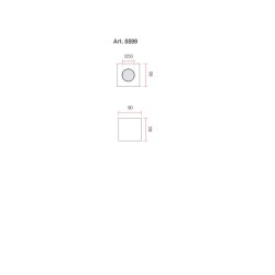 Belfiore 8899 Lampada da Soffitto