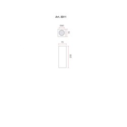 Belfiore 8911 Lampada da Soffitto
