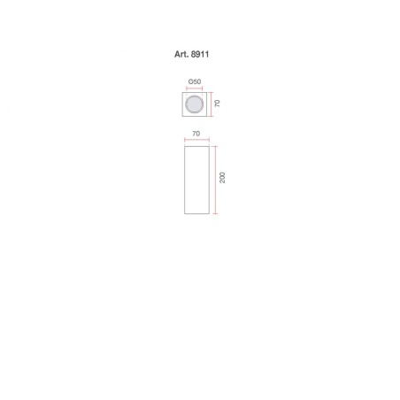 Belfiore 8911 Lampada da Soffitto