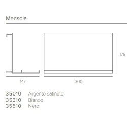 Letroh Nodo Accessorio Mensola