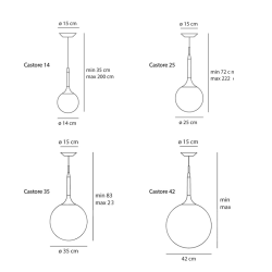 Artemide Castore Lampada a Sospensione