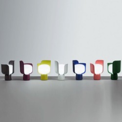 Fontana Arte Blom Bianco Lampada da Tavolo Offerta