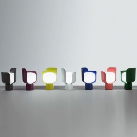 Fontana Arte Blom Bianco Lampada da Tavolo Offerta