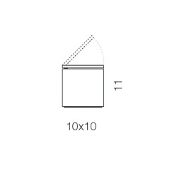 Cuboled Grafiauno_A+_Inclusa_Lampadina/e_inclusa/e_nella_confezione_Included