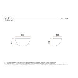 Belfiore 7156-41 E27 Lampada da Parete Offerta