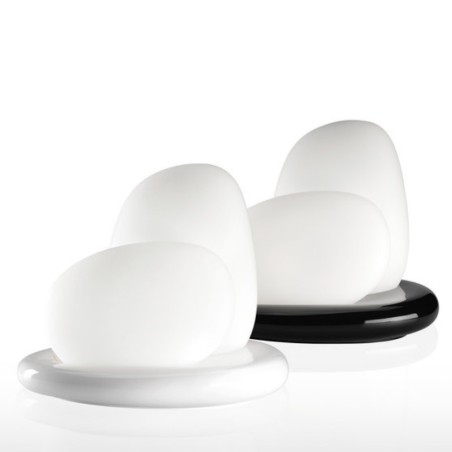 Lampada da tavolo Leucos Moai bianco offerta