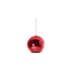Lampada a sospensione Fontana Arte Globo di Luce Rosso Offerta